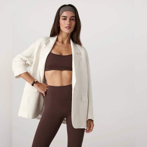 Vuori Jackets & Blazers - Vuori Trestle’s Twill Blazer Marshmallow